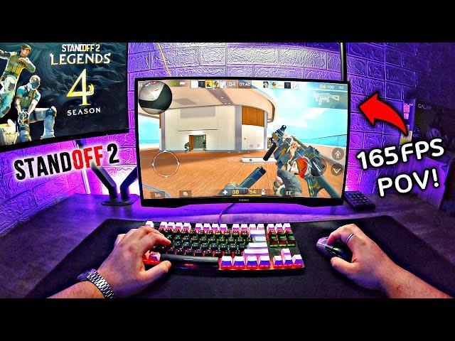 [ASMR CHILL] STANDOFF 2 165 FPS ! | BEST EMULATOR LDPLAYER 9 GAMEPLAY (GOPRO POV)