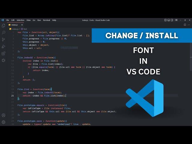 How To Change/Install Font In VS Code Editor - Complete Guide