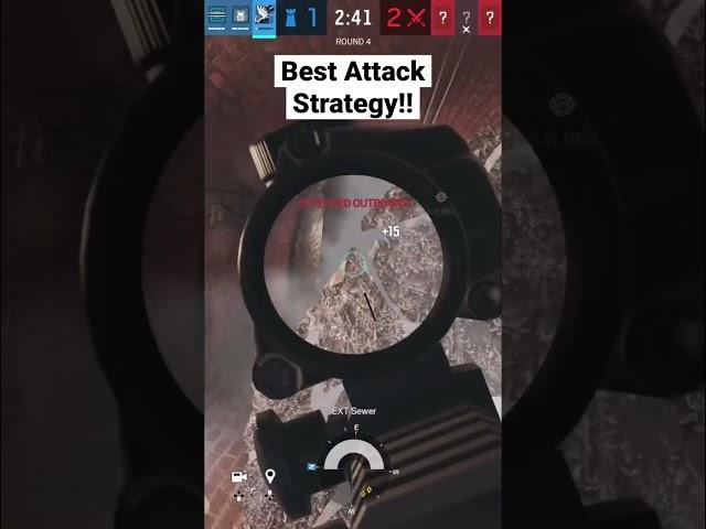 Best Attack Strategy in R6!!‍️ #rainbowsixsiege #r6memes #shorts