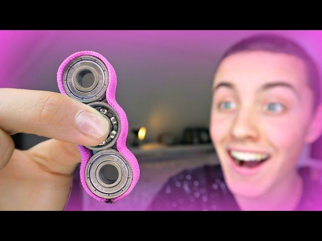 HOW TO MAKE A FIDGET SPINNER TOY PART 2 ( Cheap and easy to do! )