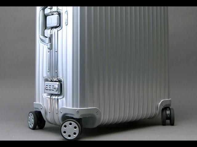 How a Rimowa Aluminium Topas case is made - BRANDMADE.TV