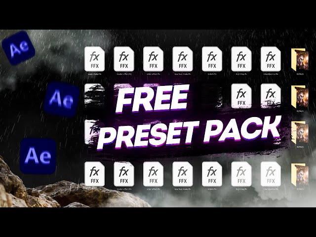 FREE PRESET PACK | for After Effects | shakes, effects