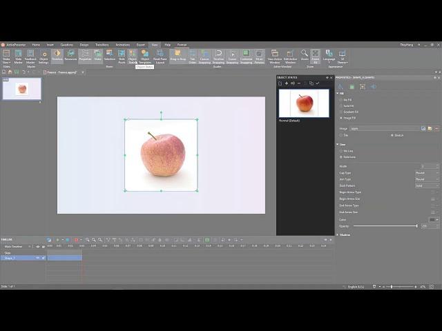 How to Create Object States - ActivePresenter 8