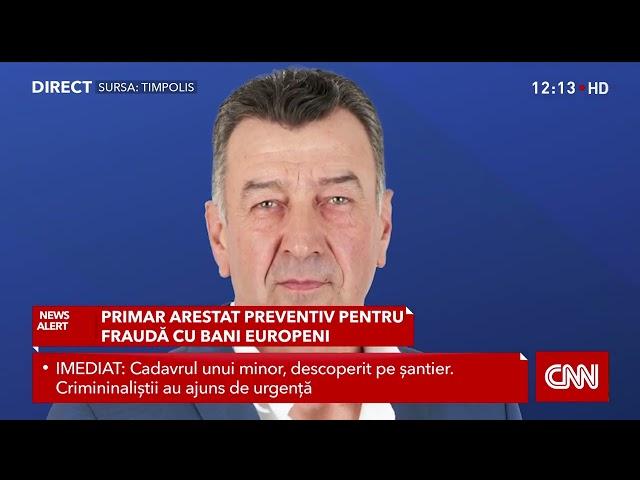 Primar arestat preventiv pentru fraudă cu bani europeni