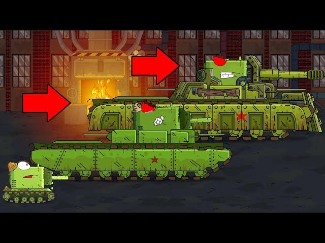 The development of the Soviet monster baby - Cartoons about tanks