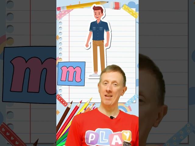 LEARN to READ 14 - M - Consonant Beginning Sounds #education #english #study #learning #abcd #school