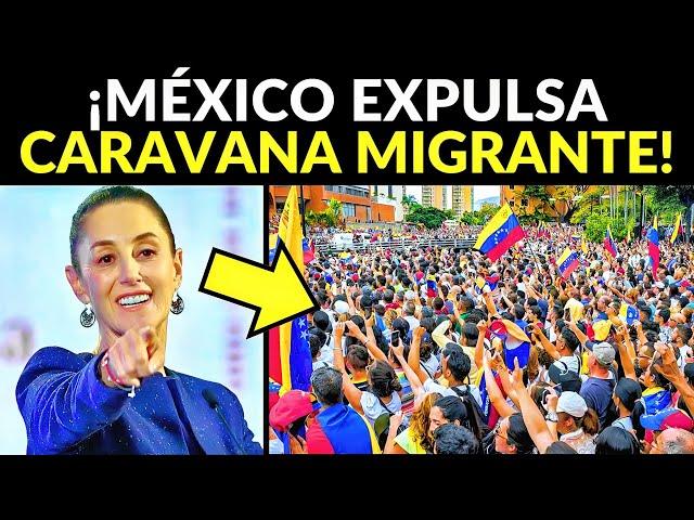 ¡NO PASES POR MI PAÍS! MÉXICO EXPULSA CARAVANA RUMBO A EE.UU.