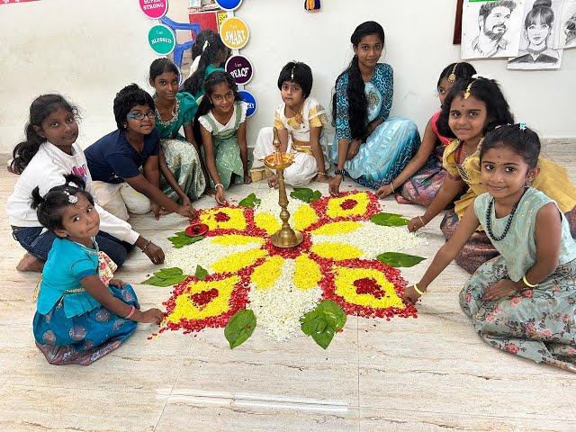 Vettaiyan - Manasilaayo Onam Celebration @ Pencil Kidz drawing Classes || #onam  #vettaiyan  🫰️