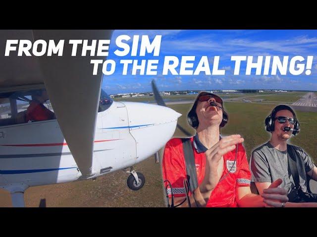 Can A Sim Pilot Fly A Real Plane? | Discovery Flight