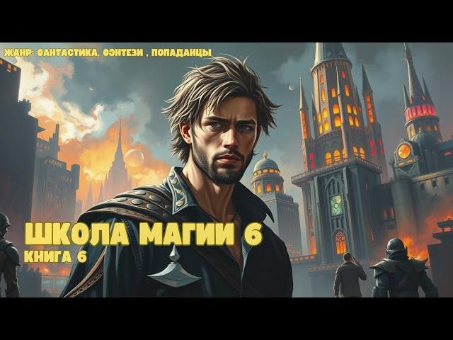 Захватывающая аудиокнига про попаданца: Школа Магии 6| Книга 6|  #аудиокниги #фантастика #фантастика