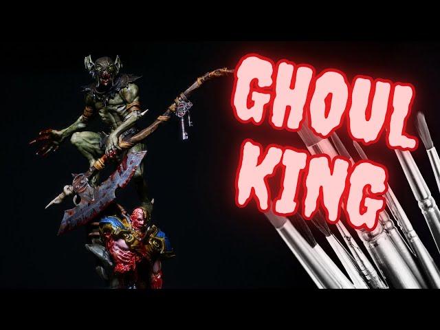 Ghoul King Miniature Painting - Relaxing ASMR Art