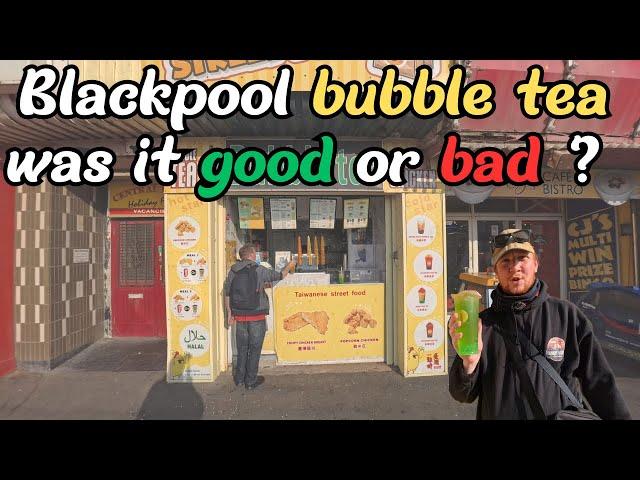 The best bubble tea shop in Blackpool ??