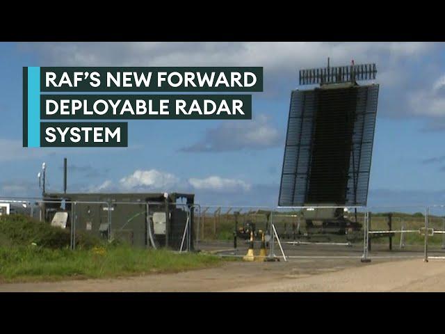 RAF's new highly mobile LTR-25 ready to provide radar cover globally