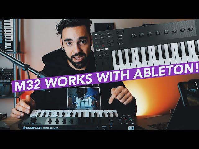 KOMPLETE KONTROL M32 with Ableton Live | Setup & Workflow