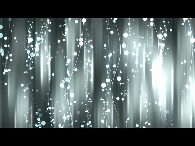 Silver Particle Loop Background | Elegant Silver Background