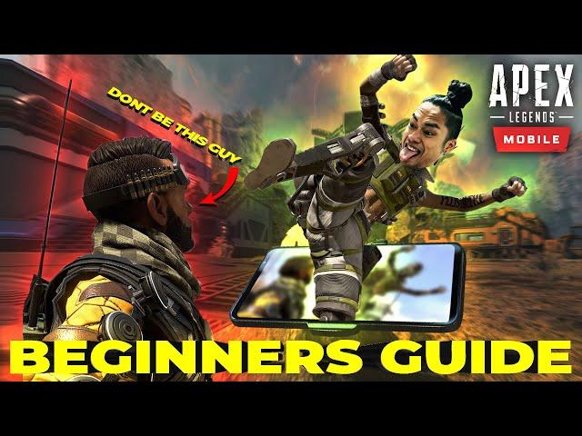 FULL BEGINNERS GUIDE for MOBILE! Apex Legends Mobile Soft Launch