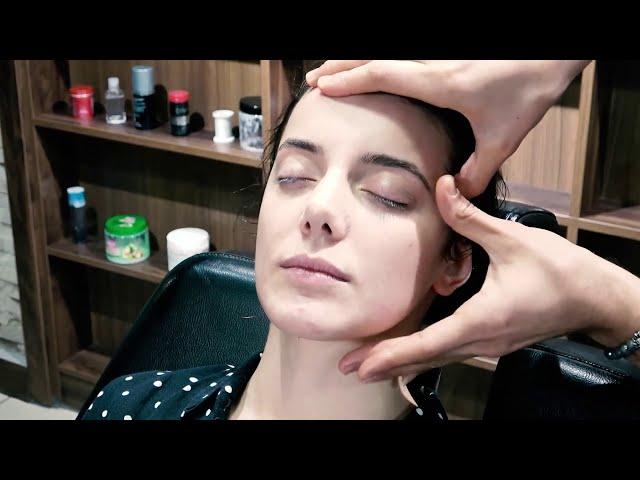 ASMR Turkish Barber Face, Head and Body Massage
