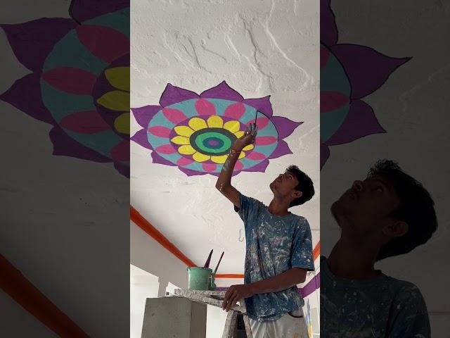 Chouhan painting work Bhim #painting#chouhanpaintingwork# #hindisong#love#walldecor#shorts