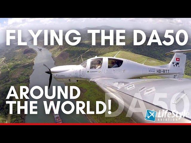 Matt & Robin Fly the DIAMOND DA50 AROUND THE WORLD | Diamondo Earthrounding