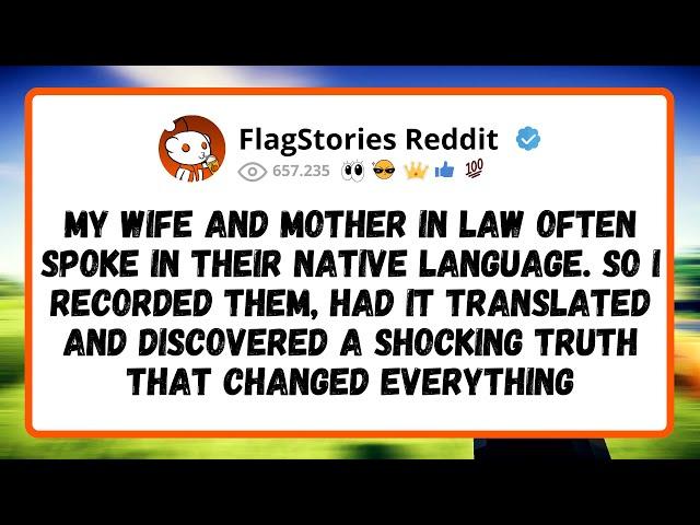 My Wife And Mother In Law Often Spoke In Their Native Language. So I Recorded Them...
