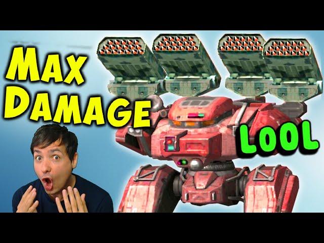 MAX Damage ZENIT BEHEMOTH Troll - New War Robots Gameplay WR