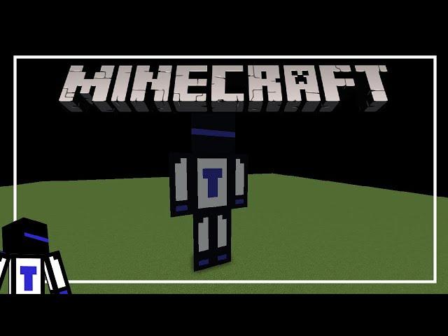 КАК ПОСТРОИТЬ СКИН ТЕРОСЕРА В MINECRAFT! ПОСТРОЙКА СКИНОВ ЮТУБЕРОВ!