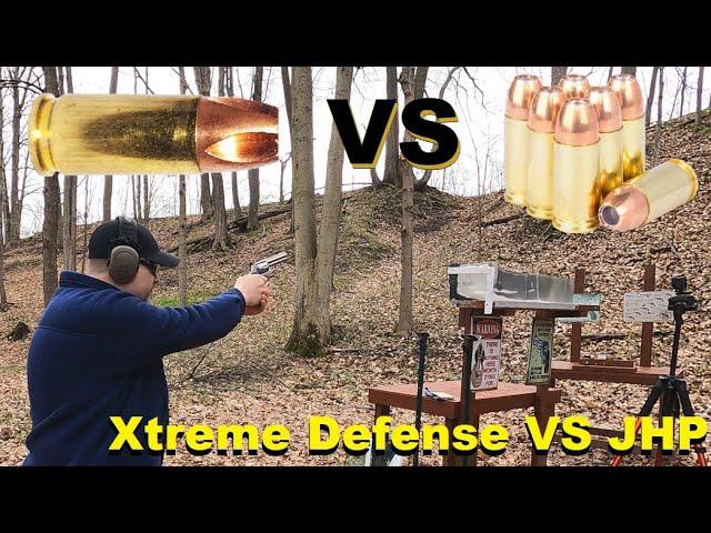 Are Xtreme Defense Bullets Better than Jacketed Hollow Points? JHP VS Xtreme Defense Ballistic Test