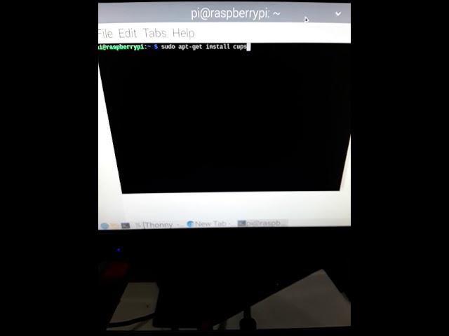 Printing hardcopys in raspberry  pi and python to wifi printer using cups