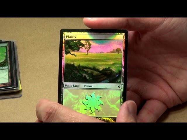 TCG Player Direct Review: MtG Foil Lands (HD Video)