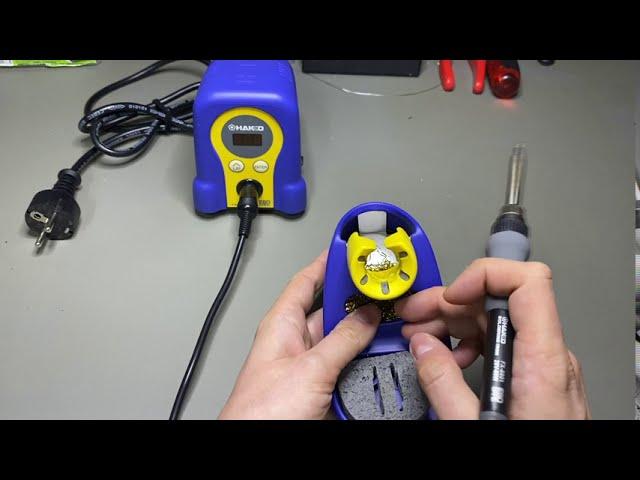 Which soldering station shall you get for guitar electronics? - Review Hakko FX-888D