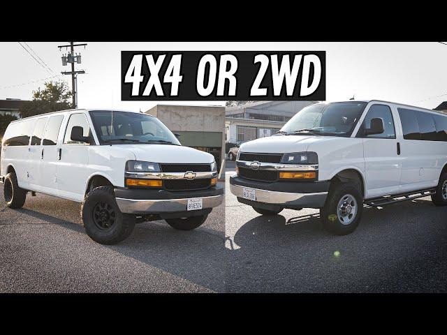 4x4 vs 2WD Van | Do You Really Need 4x4?