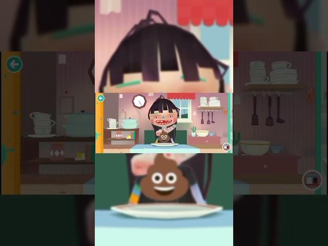 Toca Kitchen 2 eats Tentapoop Remake