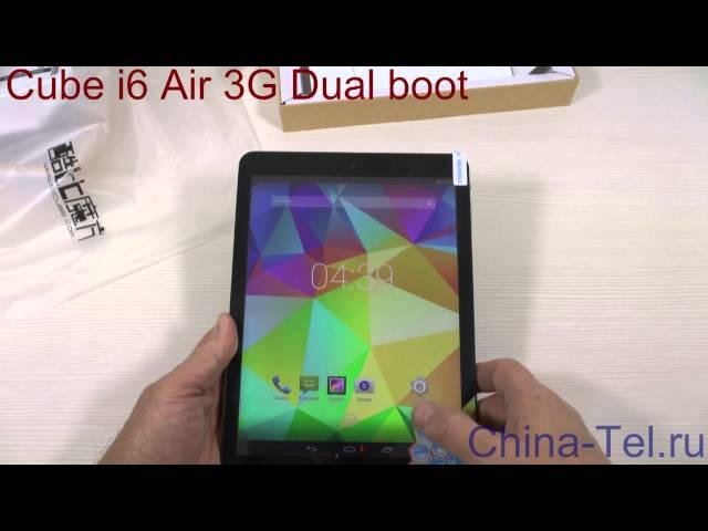 Cube i6 Air 3GDual boot (Android+Windows) tablet