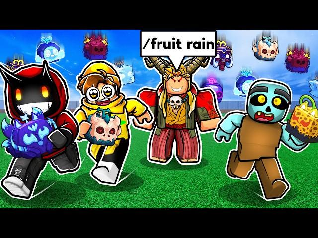 We Played ROBLOX Blox Fruits WITH A ADMIN...