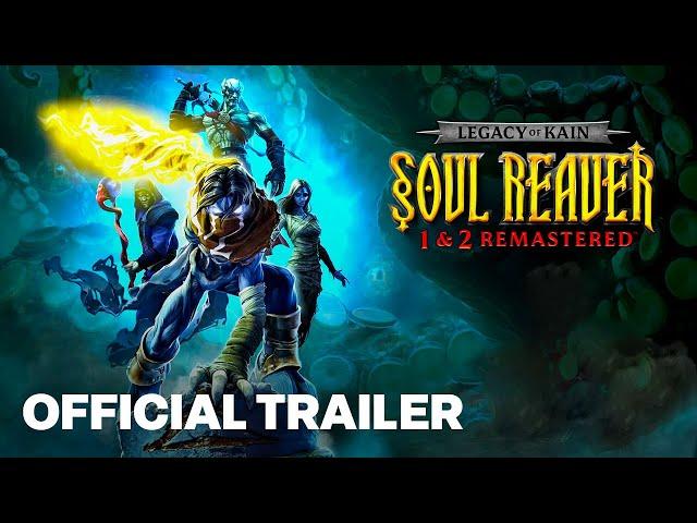 Legacy of Kain Soul Reaver 1-2 Remastered First Reveal Trailer | State of Play 2024