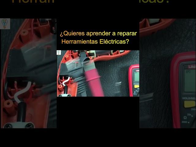 Aprende a reparar herramientas eléctricas para principiantes!