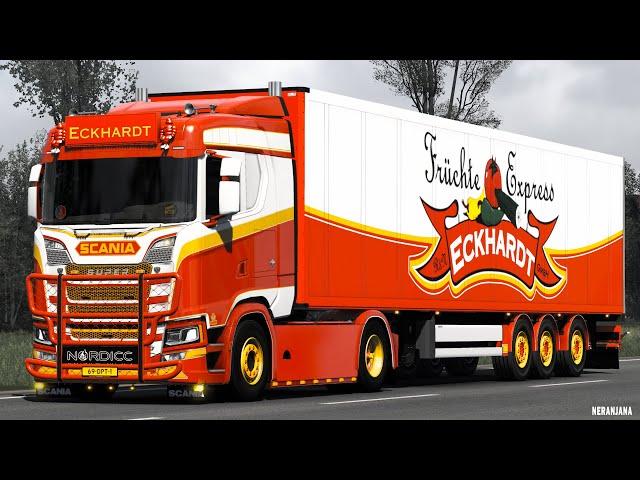 ETS2 Mods v1.49 | Kriechbaum's Scania Next Gen Open Pipe V8 sound 2.0 | ETS2 Mods