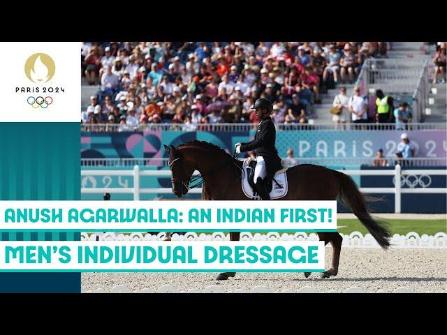 India's Anush Agarwalla bows out of equestrian dressage qualifier  | Paris 2024 highlights