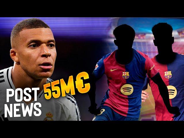 GUERRA MBAPPÉ: 55M€ | Los PRÓXIMOS 2 FICHAJES del BARÇA