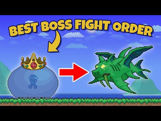 What Order to Fight the Bosses in Terraria