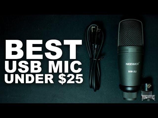 Neewer NW-3U USB Condenser Mic Review / Test