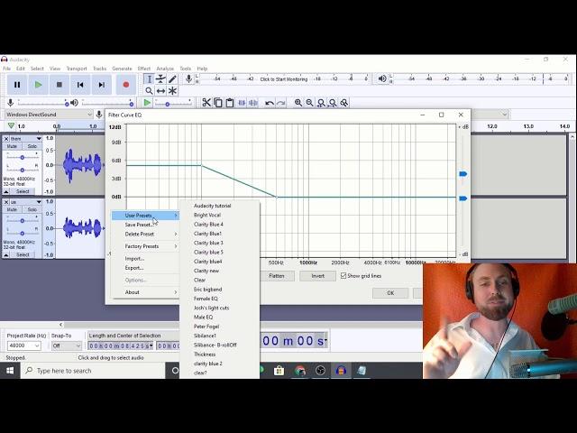 How To Make Your Voice Sound Better in Audacity (2020)-The Real Way- EQ Settings Audacity Tutorial