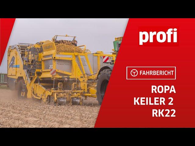 Ropas Rotte wächst: Kartoffelroder Keiler 2 RK22 | profi #Fahrbericht