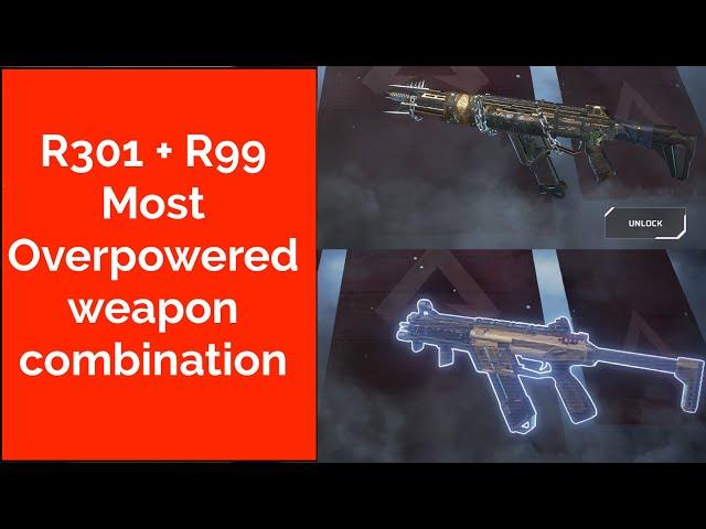 R301 & R99 - Most Powerful Combo | Apex Legends Battle Royale