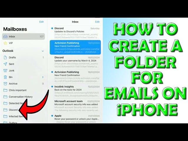 How To Create an Email Folder on iPhone or iPad