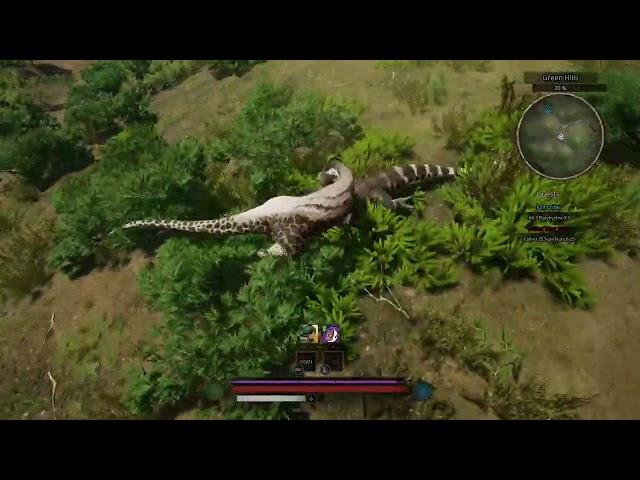 path of titans: Alioramus vs Megalania