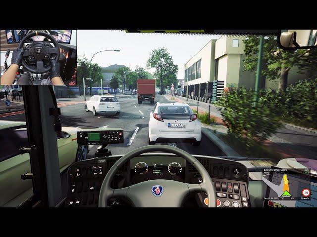 The Bus - Line 123 full gameplay - Unreal Engine 5 | Thrustmaster TX