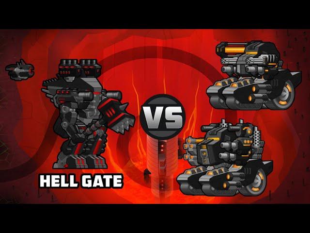 Playing as Hell Gate! | VS Bigboy & Madboy | Supermechs