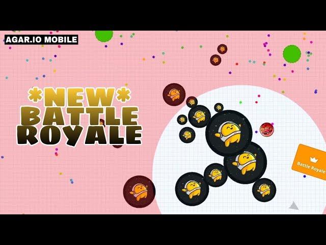 *NEW* BATTLE ROYALE MODE IN AGAR.IO! (Agar.io Mobile Gameplay!)