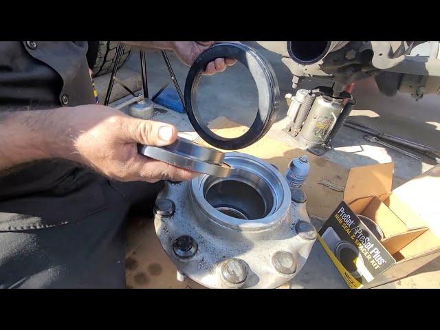 HOW TO INSTALL CONMET PRESET PLUS  WHEEL OIL SEAL  STEP BY STEP /FREIGHLINER CASCADIA KENWORTH VOLVO